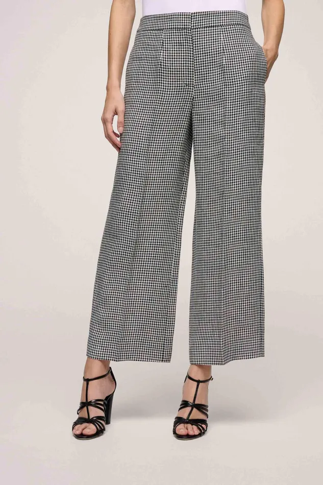 Luisa Spagnoli Pants Analogia Blackcream 8211 Women