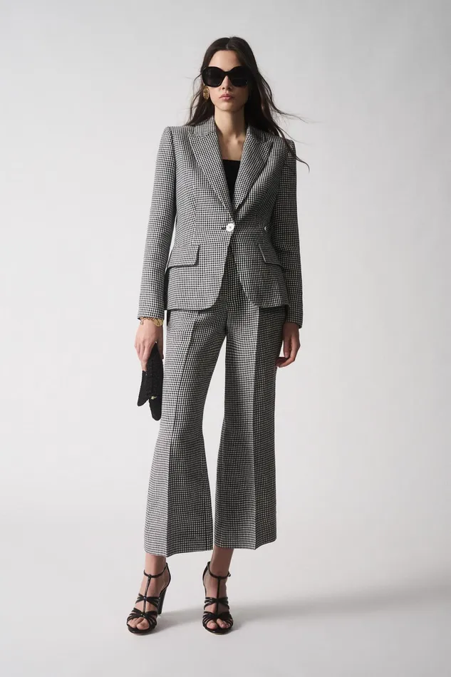 Luisa Spagnoli Pants Analogia Blackcream 8211 Women Luisa Spagnoli Pants Analogia Blackcream 8211 Women