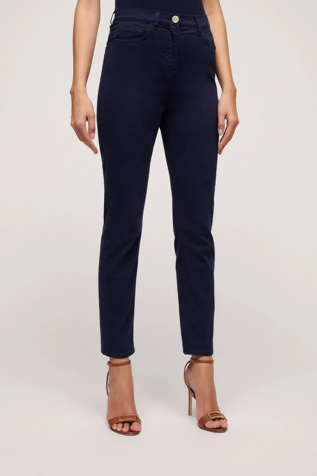 Luisa Spagnoli Pants Annuali Blue 8211 Women