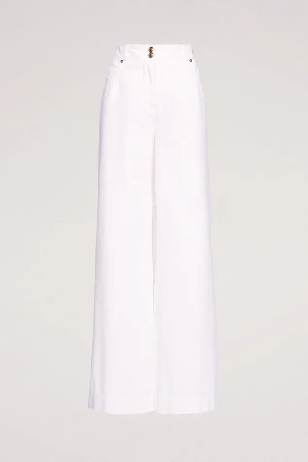 Luisa Spagnoli Pants Aragona White 8211 Women Luisa Spagnoli Pants Aragona White 8211 Women