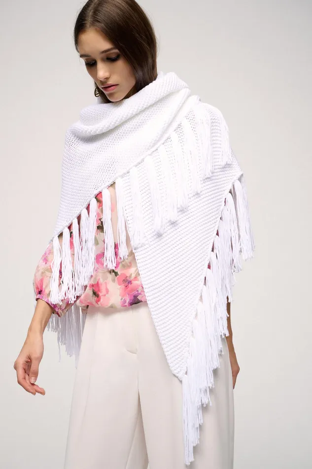 Luisa Spagnoli Scarves And Hats Ciuffo White 8211 Women