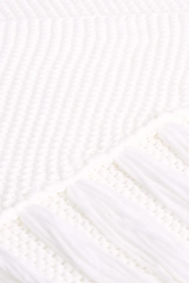 Luisa Spagnoli Scarves And Hats Ciuffo White 8211 Women Luisa Spagnoli Scarves And Hats Ciuffo White 8211 Women