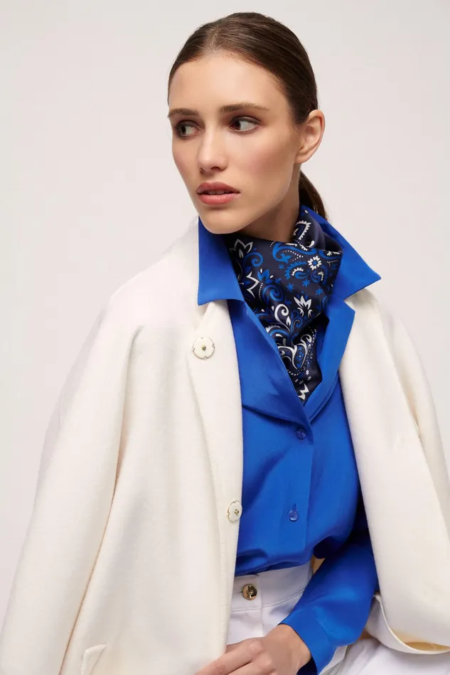 Luisa Spagnoli Scarves And Hats Rodarte Blue 8211 Women
