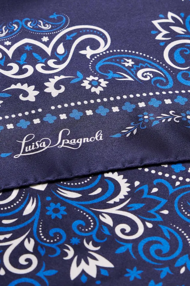 Luisa Spagnoli Scarves And Hats Rodarte Blue 8211 Women Luisa Spagnoli Scarves And Hats Rodarte Blue 8211 Women