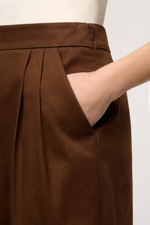 Luisa Spagnoli Skirts And Shorts Affermo Brown 8211 Women Luisa Spagnoli Skirts And Shorts Affermo Brown 8211 Women