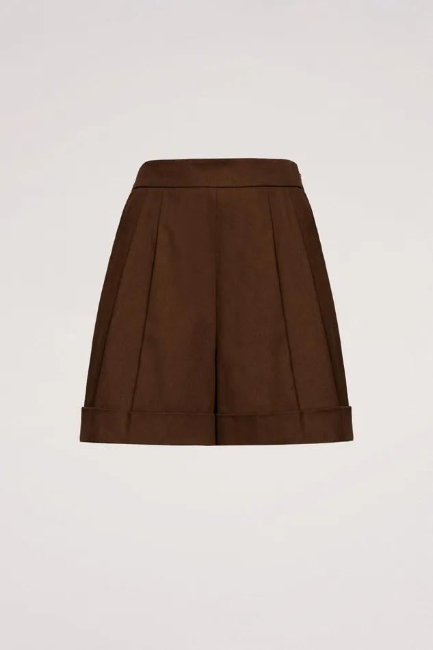 Luisa Spagnoli Skirts And Shorts Affermo Brown 8211 Women Luisa Spagnoli Skirts And Shorts Affermo Brown 8211 Women