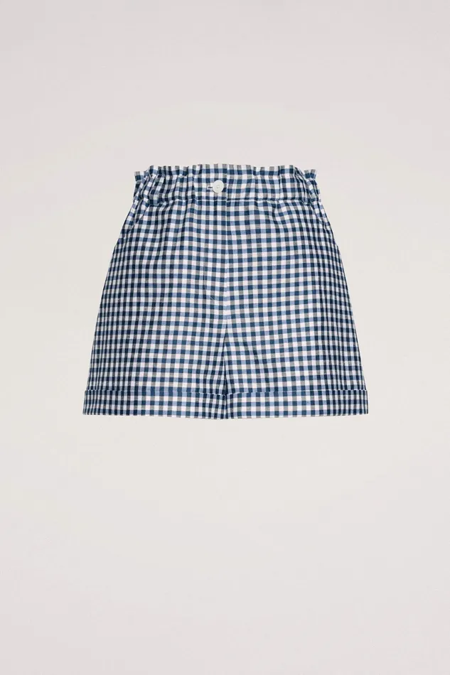 Luisa Spagnoli Skirts And Shorts Alberta Bluecream 8211 Women Luisa Spagnoli Skirts And Shorts Alberta Bluecream 8211 Women