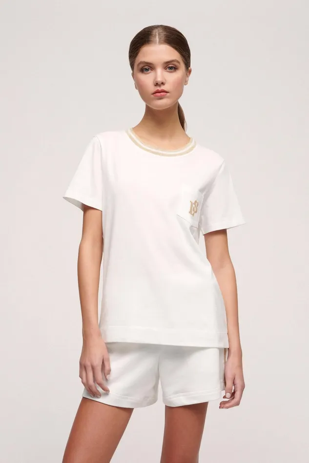 Luisa Spagnoli Tops And TShirts Bacco Cream 8211 Women