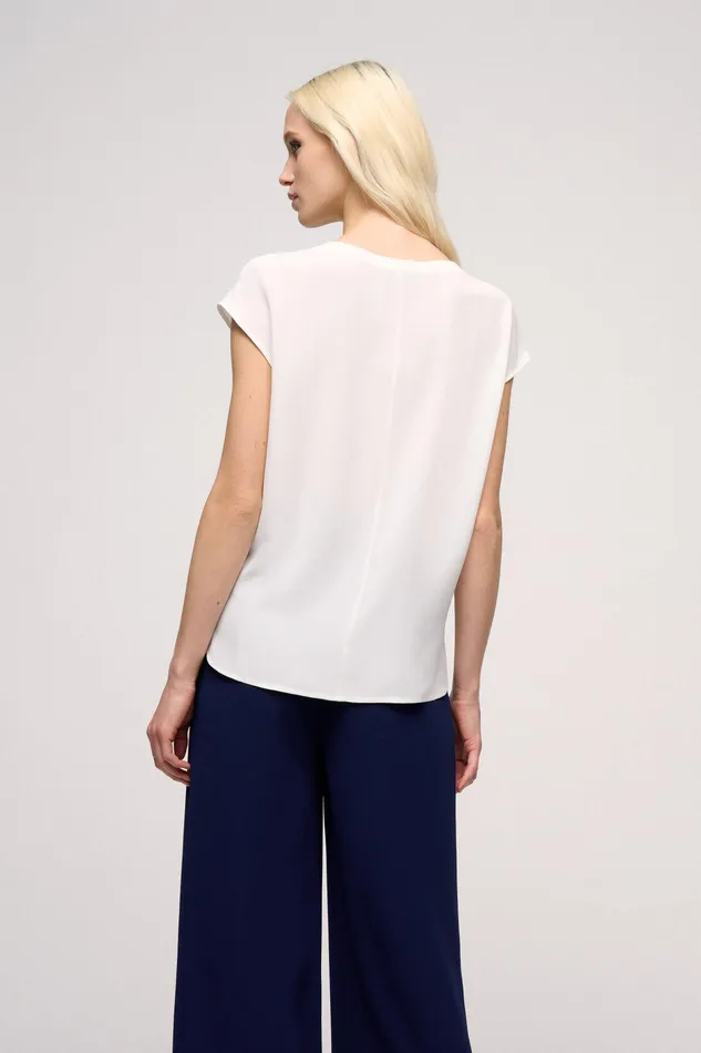 Luisa Spagnoli Tops And TShirts Battistero Cream 8211 Women Luisa Spagnoli Tops And TShirts Battistero Cream 8211 Women