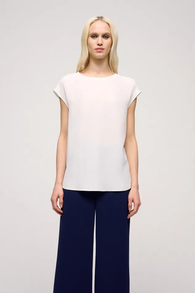 Luisa Spagnoli Tops And TShirts Battistero Cream 8211 Women Luisa Spagnoli Tops And TShirts Battistero Cream 8211 Women