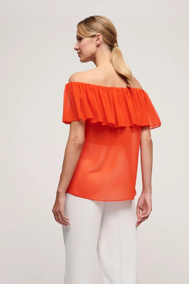 Luisa Spagnoli Tops And TShirts Beta Orange 8211 Women Luisa Spagnoli Tops And TShirts Beta Orange 8211 Women