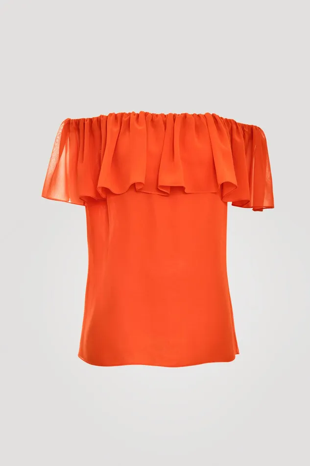 Luisa Spagnoli Tops And TShirts Beta Orange 8211 Women Luisa Spagnoli Tops And TShirts Beta Orange 8211 Women