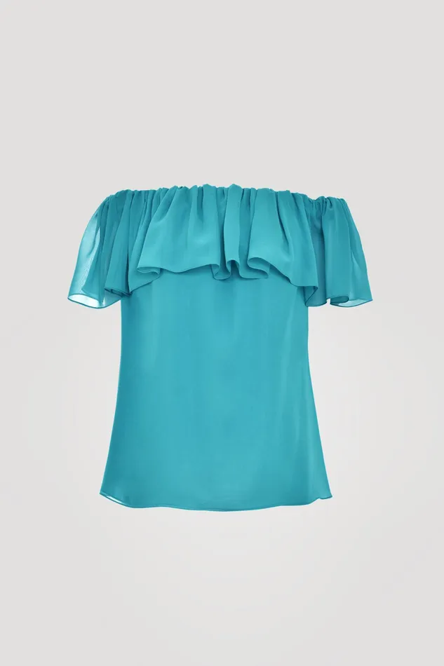 Luisa Spagnoli Tops And TShirts Beta Turquoise 8211 Women Luisa Spagnoli Tops And TShirts Beta Turquoise 8211 Women