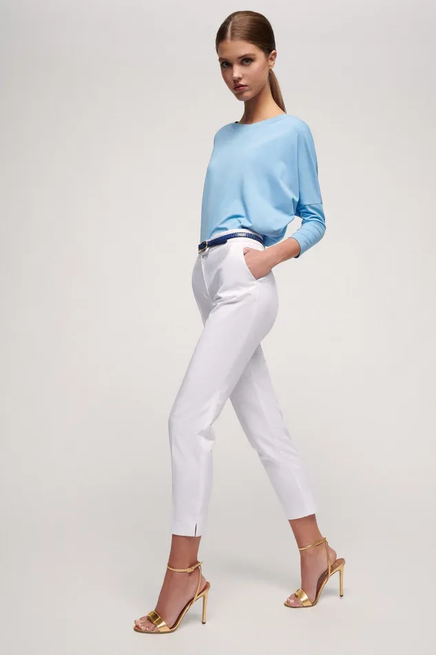 Luisa Spagnoli Tops And TShirts Bibla Light Blue 8211 Women Luisa Spagnoli Tops And TShirts Bibla Light Blue 8211 Women