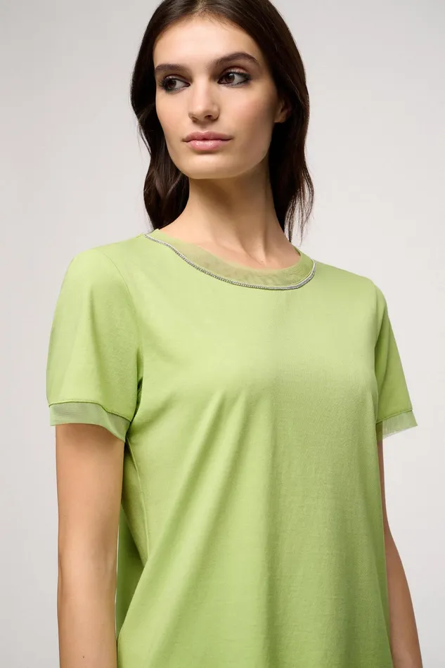 Luisa Spagnoli Tops And TShirts Bracciano Green 8211 Women Luisa Spagnoli Tops And TShirts Bracciano Green 8211 Women