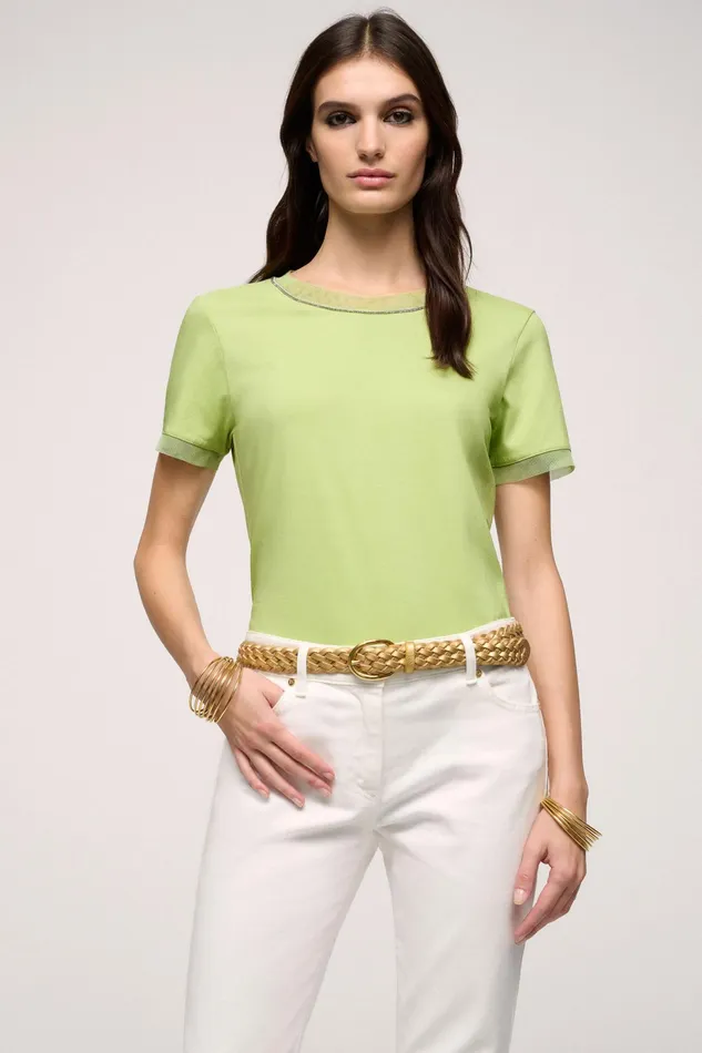 Luisa Spagnoli Tops And TShirts Bracciano Green 8211 Women Luisa Spagnoli Tops And TShirts Bracciano Green 8211 Women