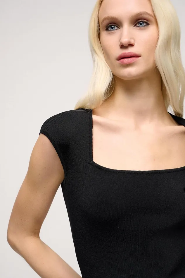 Luisa Spagnoli Tops And TShirts Cebrio Black 8211 Women Luisa Spagnoli Tops And TShirts Cebrio Black 8211 Women