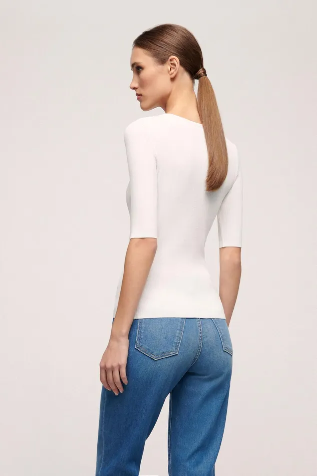 Luisa Spagnoli Tops And TShirts Cedrata Cream 8211 Women Luisa Spagnoli Tops And TShirts Cedrata Cream 8211 Women