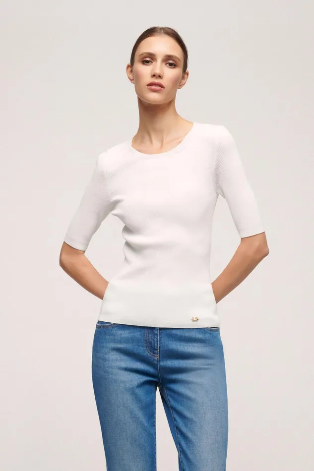 Luisa Spagnoli Tops And TShirts Cedrata Cream 8211 Women Luisa Spagnoli Tops And TShirts Cedrata Cream 8211 Women