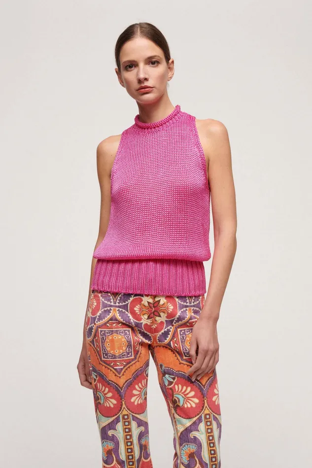 Luisa Spagnoli Tops And TShirts Chianciano Fuchsia 8211 Women