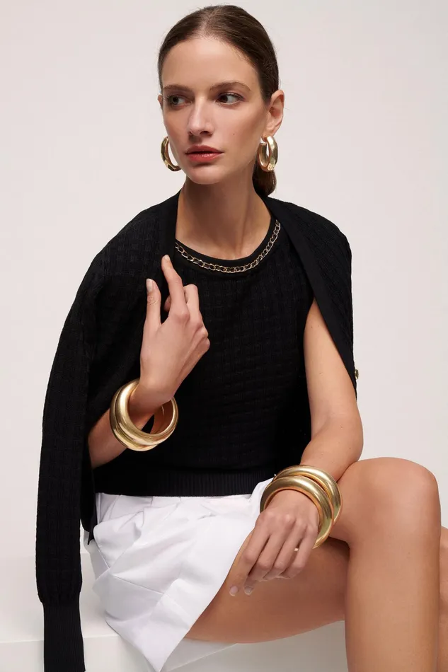 Luisa Spagnoli Tops And TShirts Consonante Black 8211 Women Luisa Spagnoli Tops And TShirts Consonante Black 8211 Women