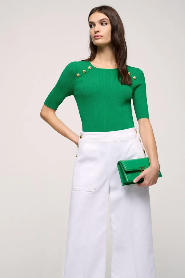 Luisa Spagnoli Tops And TShirts Contralto Green 8211 Women Luisa Spagnoli Tops And TShirts Contralto Green 8211 Women