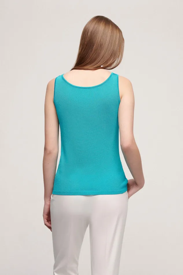 Luisa Spagnoli Tops And TShirts Corde Turquoise 8211 Women Luisa Spagnoli Tops And TShirts Corde Turquoise 8211 Women