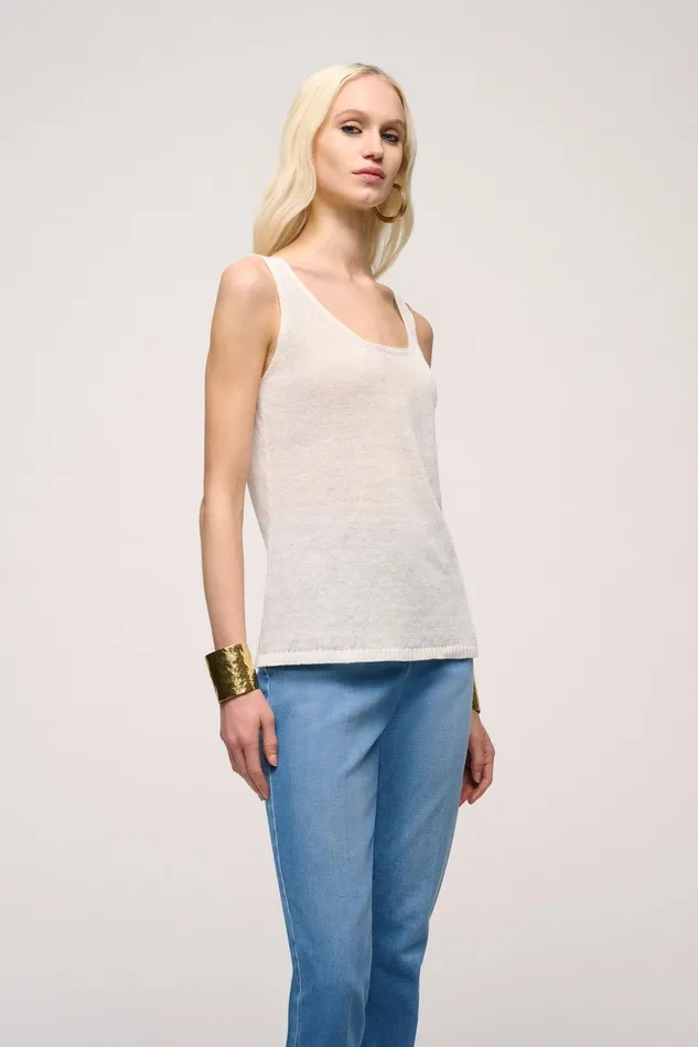 Luisa Spagnoli Tops And TShirts Cordolo Cream 8211 Women