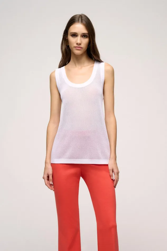 Luisa Spagnoli Tops And TShirts Cubi White 8211 Women