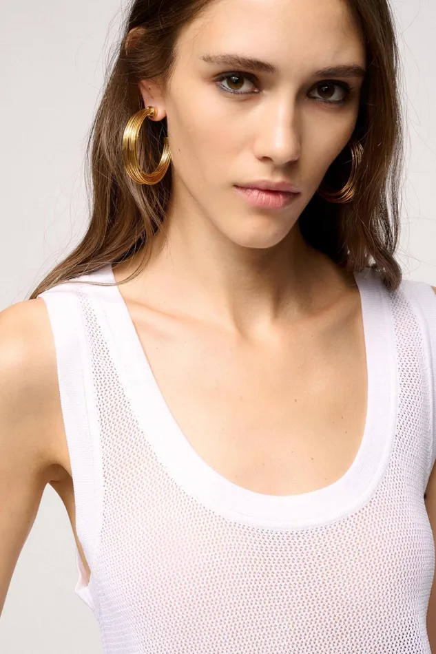 Luisa Spagnoli Tops And TShirts Cubi White 8211 Women Luisa Spagnoli Tops And TShirts Cubi White 8211 Women