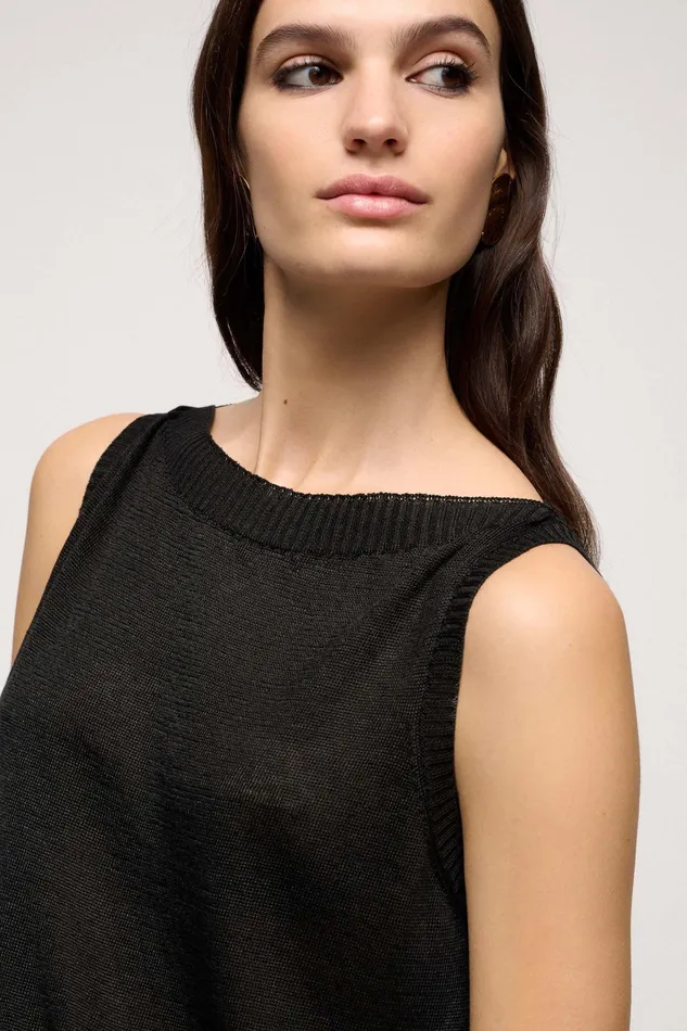 Luisa Spagnoli Tops And TShirts Cubico Black 8211 Women Luisa Spagnoli Tops And TShirts Cubico Black 8211 Women