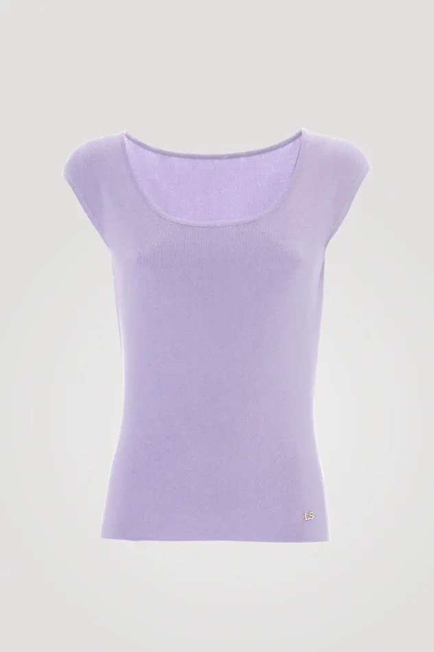 Luisa Spagnoli Tops And TShirts Culla Lilac 8211 Women Luisa Spagnoli Tops And TShirts Culla Lilac 8211 Women