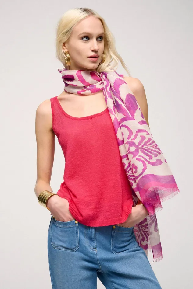 Luisa Spagnoli Tops And TShirts Cunicolo Fuchsia 8211 Women