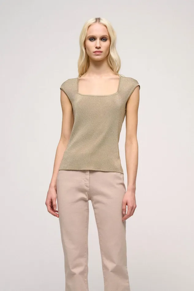 Luisa Spagnoli Tops And TShirts Zana Yellow 8211 Women