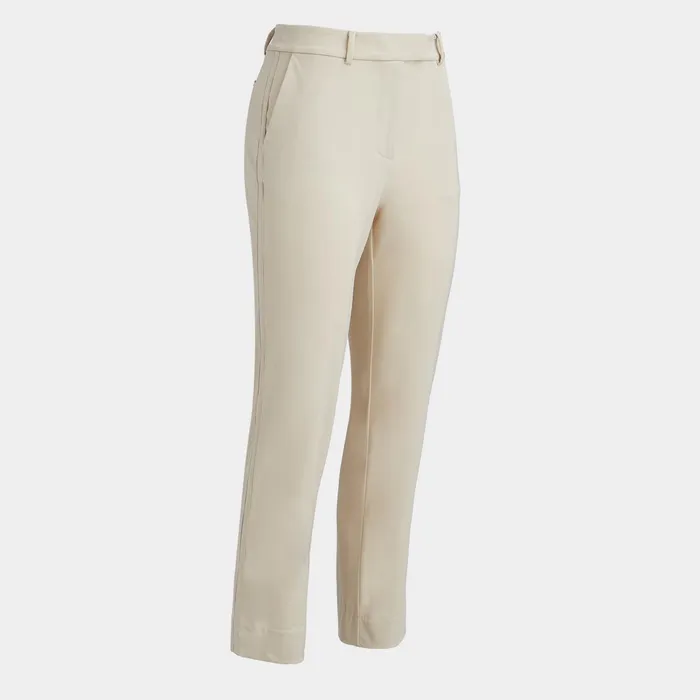 Luxe 4Way Stretch Twill Straight Leg Trouser Stone Women GFORE Bottoms