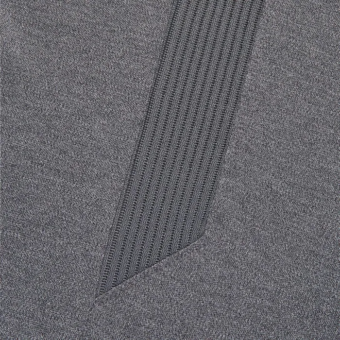 Mlange Rib Gusset Tech Piqu Modern Spread Collar Polo Heather Grey Men GFORE Tops