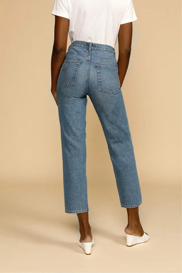 MARAIS Jeans Indigo Double Stone Women Rouje Pants