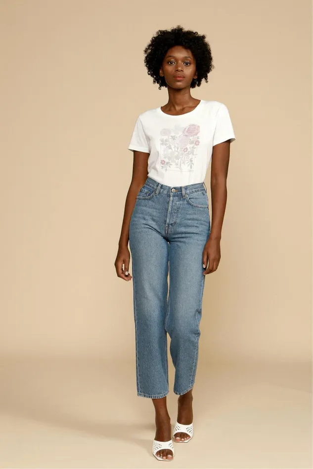 MARAIS Jeans Indigo Double Stone Women Rouje Pants