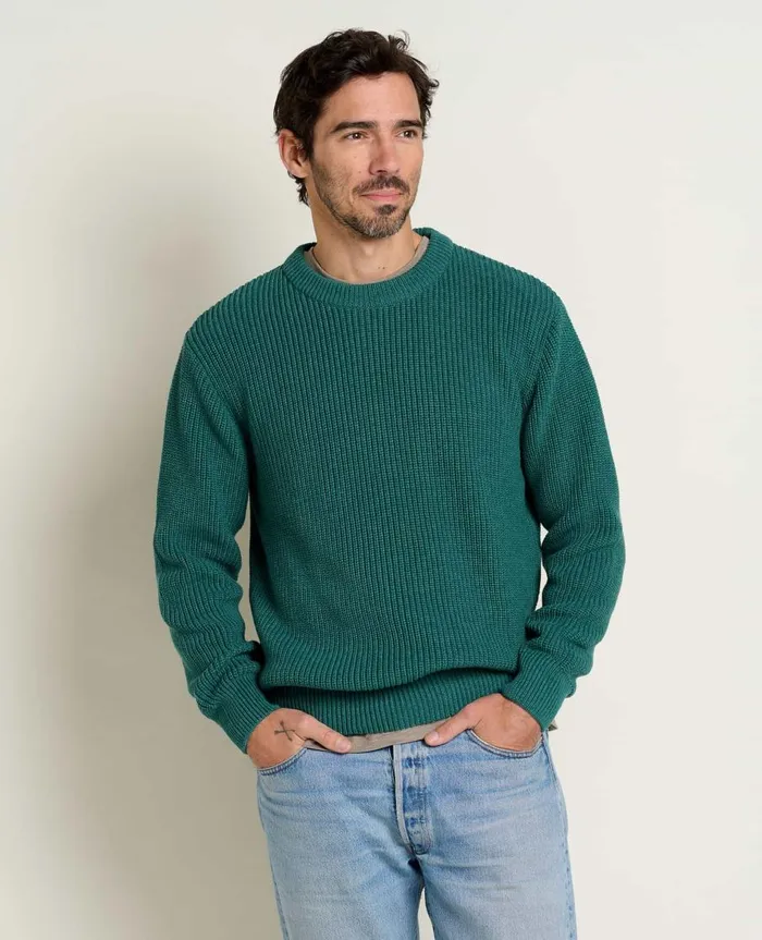 Men039s Butte Crew Sweater Jasper ToadandCo Sweaters