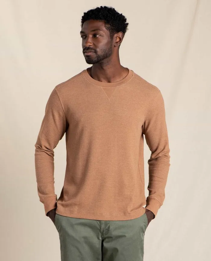 Men039s Framer II Long Sleeve Crew Adobe ToadandCo TShirts