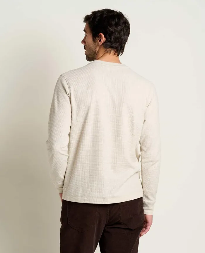 Men039s Framer II Long Sleeve Crew Oatmeal ToadandCo TShirts