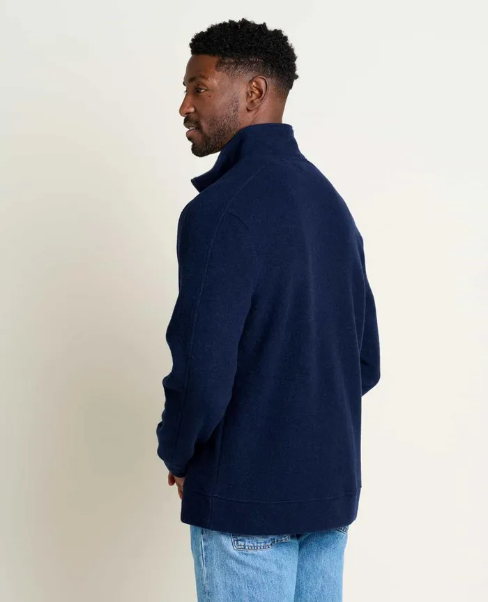 Men039s Kennicott Quarter Zip Sweater True Navy ToadandCo Jackets and Layers