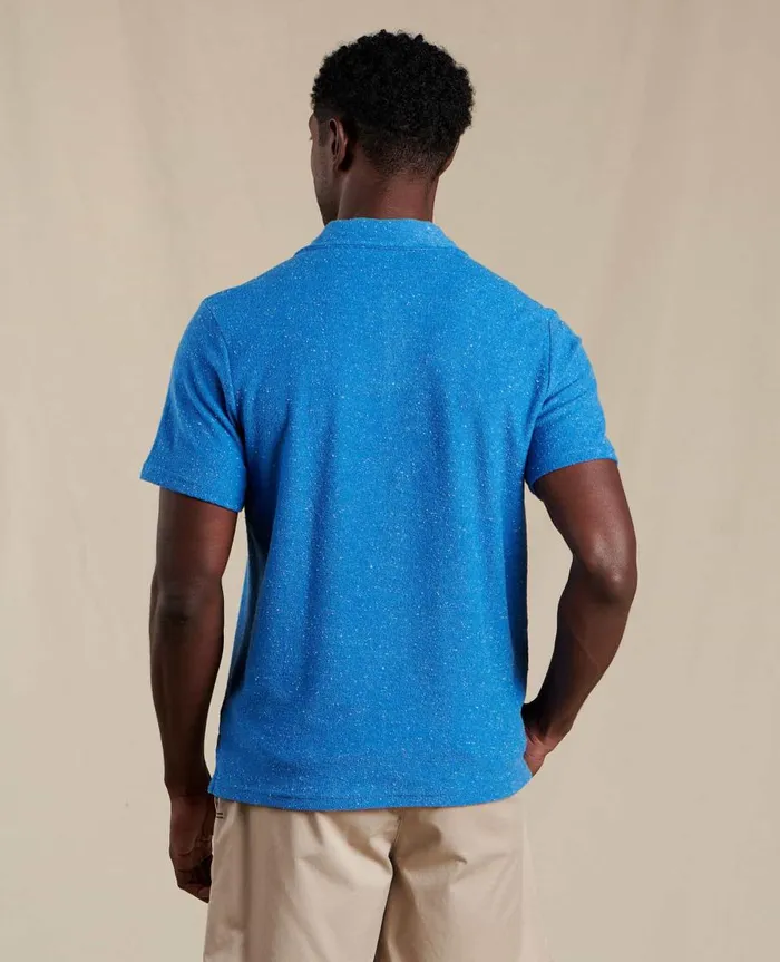 Men039s Men039s Eventide Terry Short Sleeve Polo High Dive ToadandCo TShirts