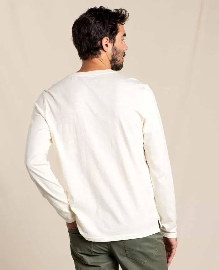 Men039s Men039s Primo Long Sleeve Henley Salt ToadandCo Shirts