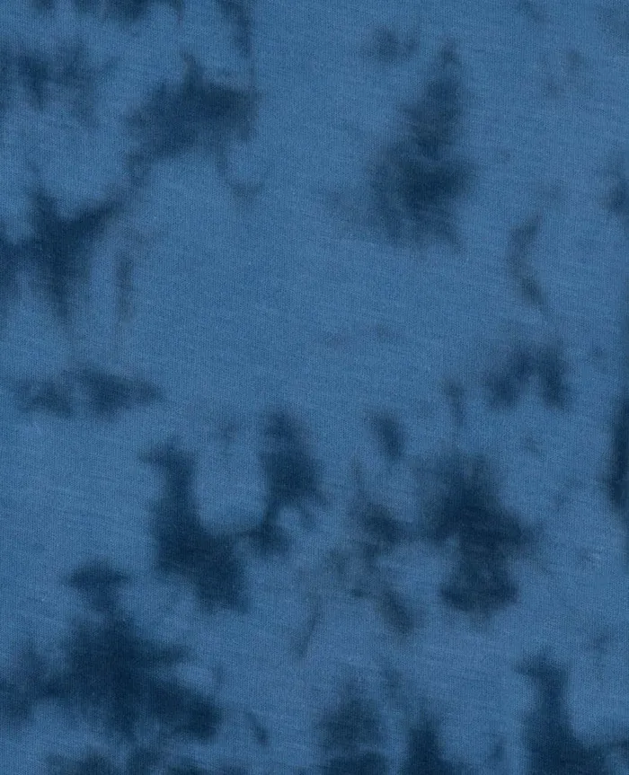 Men039s Men039s Primo Long Sleeve Henley True Navy Tie Dye ToadandCo Shirts
