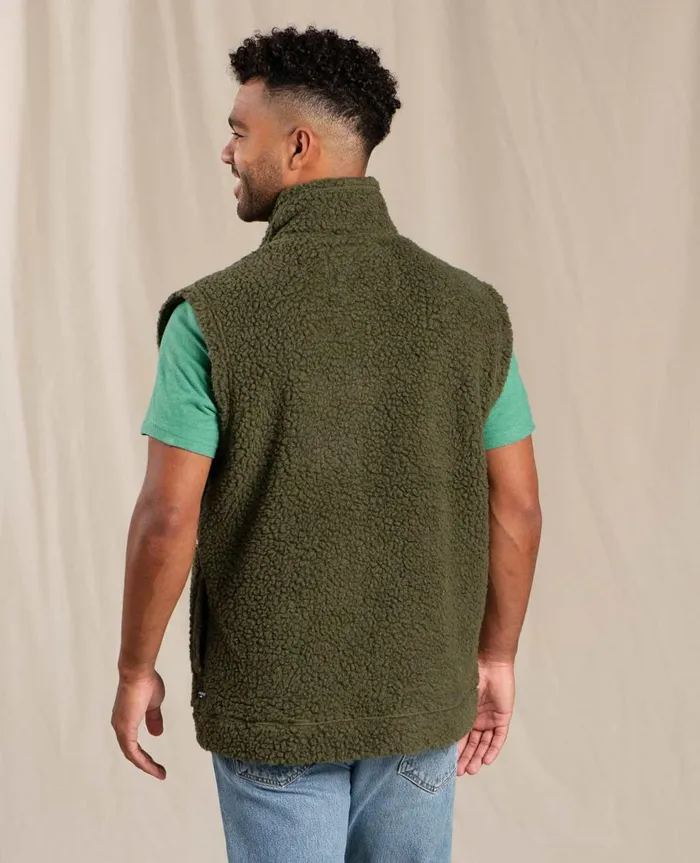 Men039s Men039s Sespe Sherpa Vest Beetle ToadandCo Jackets and Layers