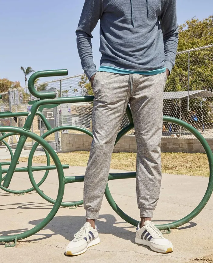 Men039s Men039s Timehop Jogger Dark Graphite Melange ToadandCo Pants