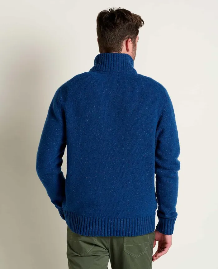 Men039s Men039s Wilde 14 Zip Sweater True Navy ToadandCo Sweaters