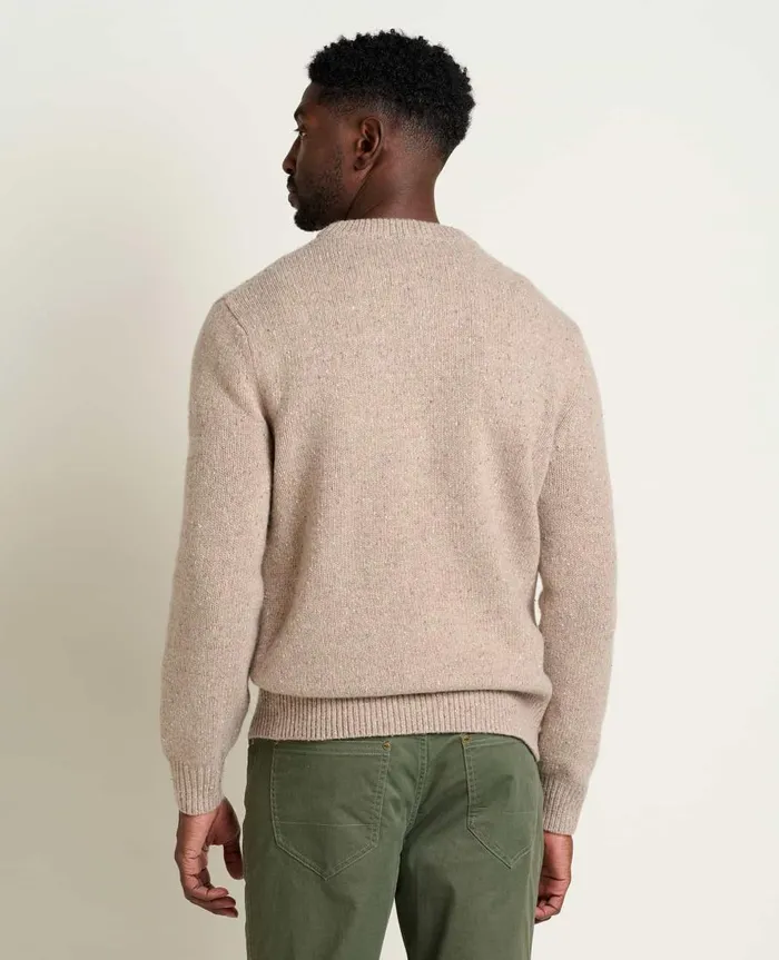 Men039s Men039s Wilde Crew Sweater Honey Brown ToadandCo Sweaters