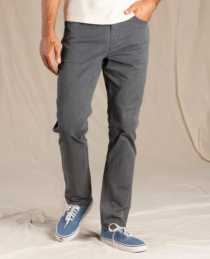 Men039s Mission Ridge 5 Pocket Lean Pant Iron Vintage Wash ToadandCo Pants